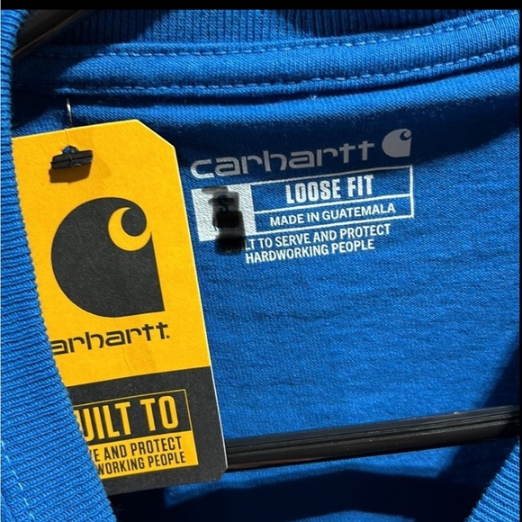 Carhartt Loose Fit Heavyweight, long sleeve logo, graphic sleeve T-shirt - Picture 5 of 6